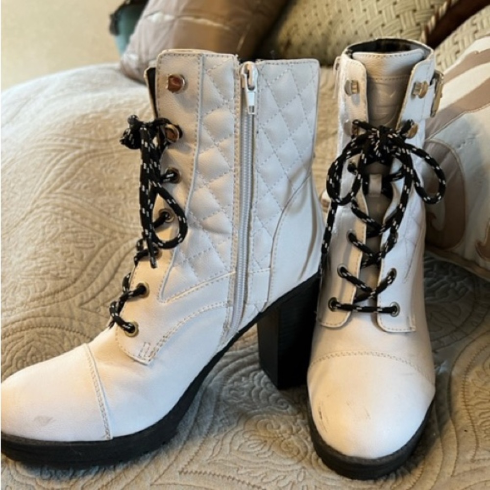White boots